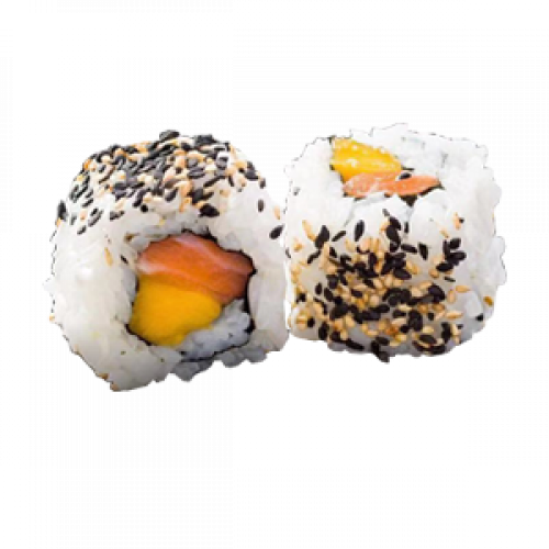 SALMON Y MANGO CALIFORNIA