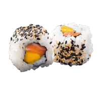 SALMON Y MANGO CALIFORNIA