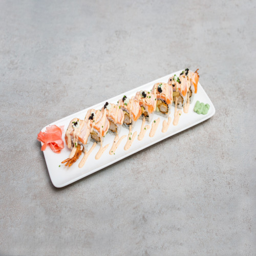 crazy salmon uramaki